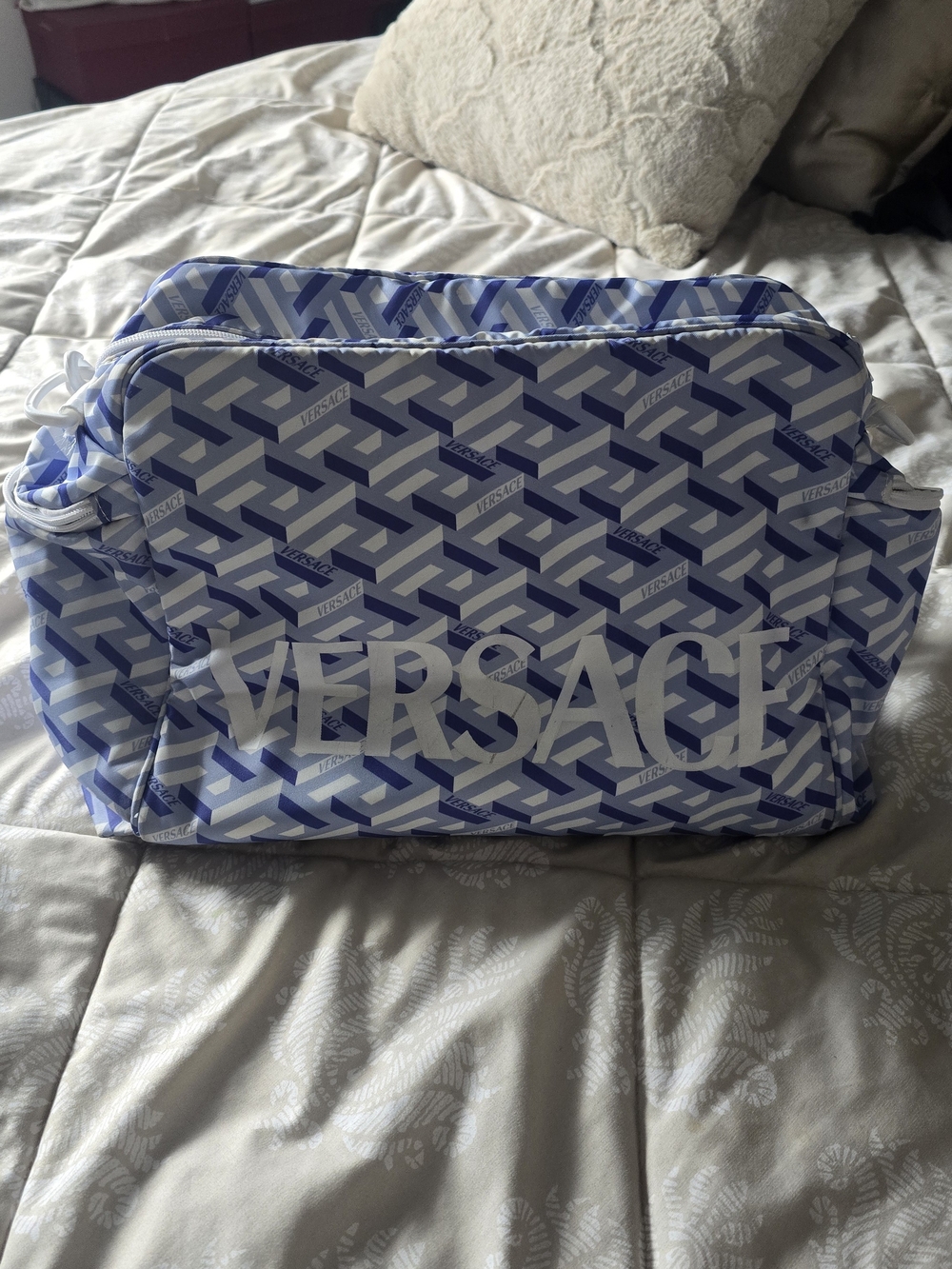 Versace Greca Monogrammed - Diaper Bag